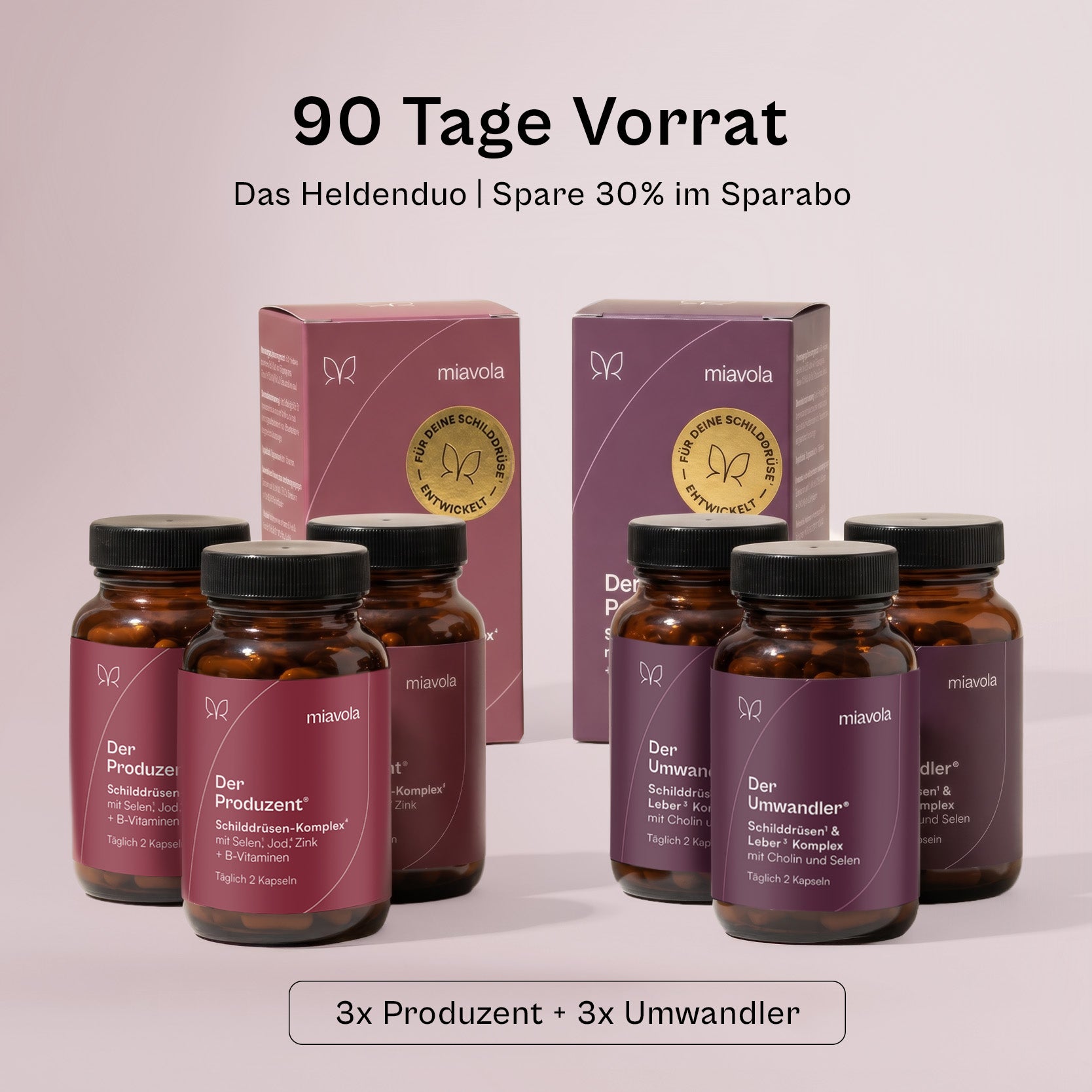 Duet bohaterów - zapas na 90 dni